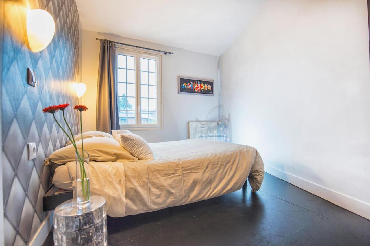 The Grey House Villa Honfleur Exterior foto