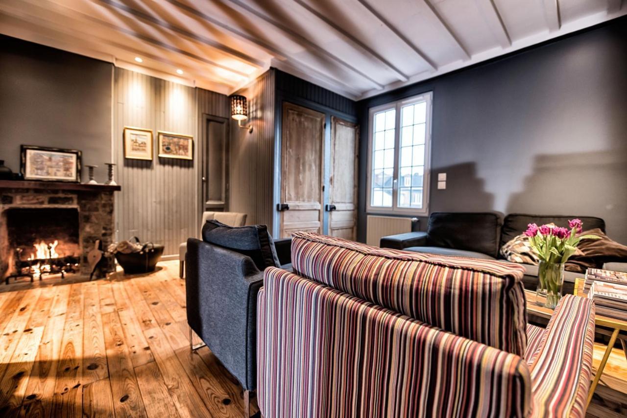 The Grey House Villa Honfleur Exterior foto