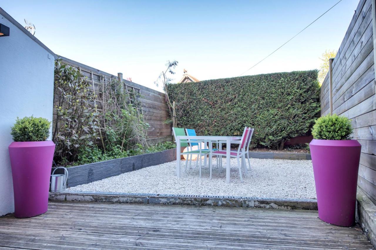 The Grey House Villa Honfleur Exterior foto