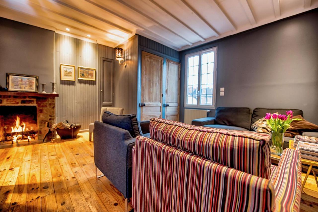 The Grey House Villa Honfleur Exterior foto