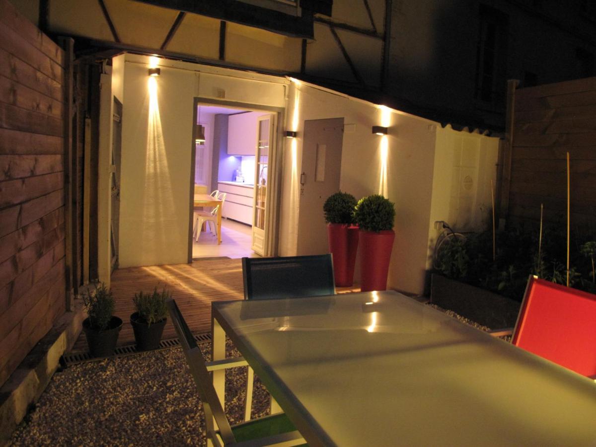 The Grey House Villa Honfleur Exterior foto