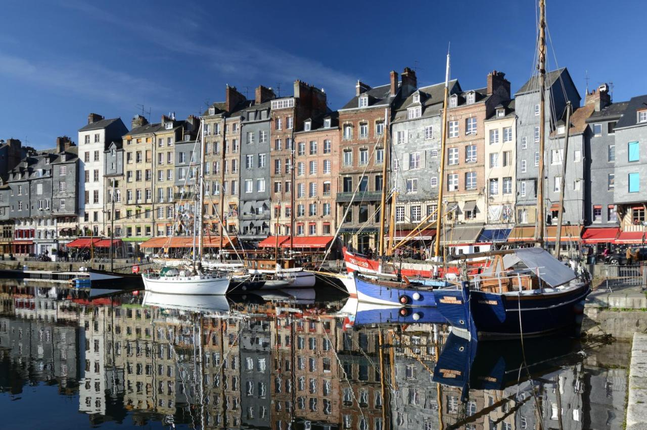 The Grey House Villa Honfleur Exterior foto